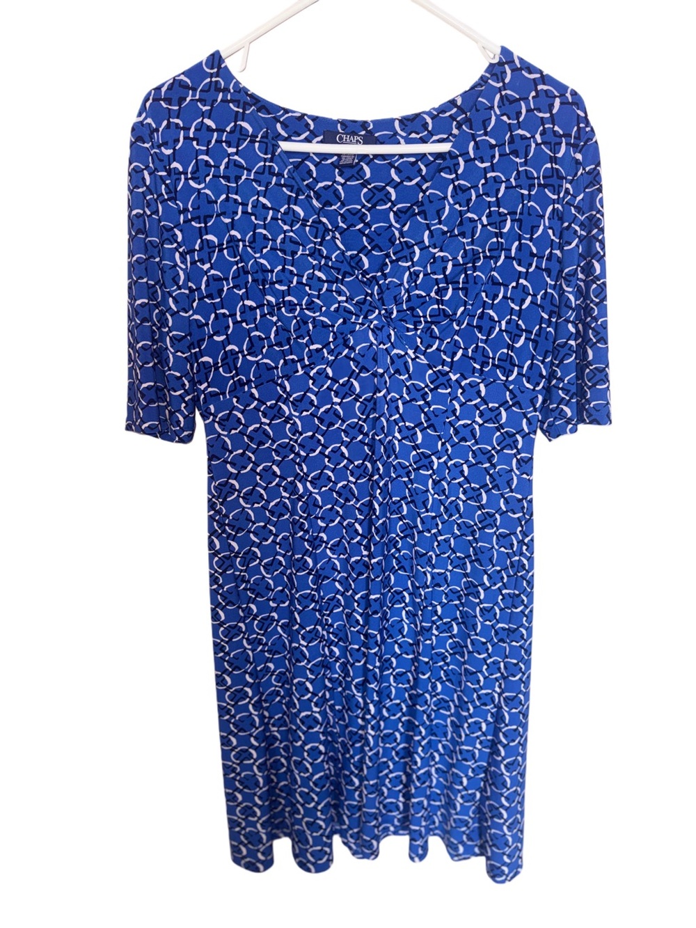 Chaps Royal Blue Dress